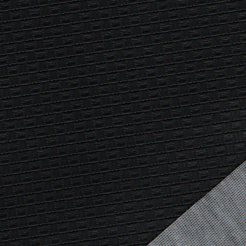 CUERO CRESPO TEJIDO NEGRO / Rollo de 40 Mts.